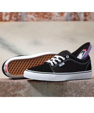 Vans Skate Chukka Low Shoe - Black / White